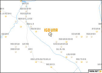 map of Igouna