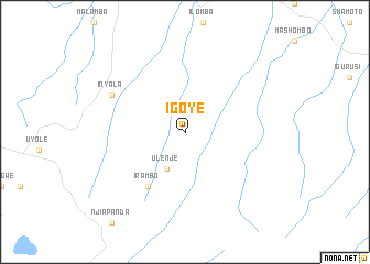 map of Igoye