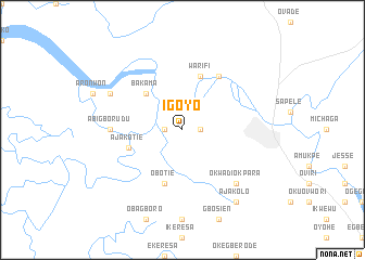 map of Igoyo