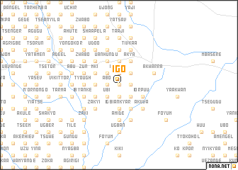 map of Igo