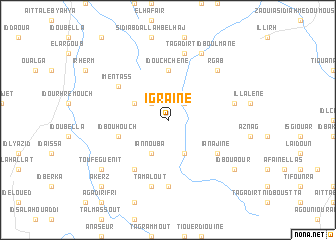 map of Igraïne