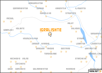 map of Igralishte