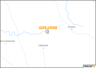 map of Igrejinha