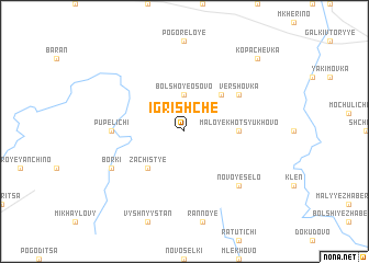 map of Igrishche