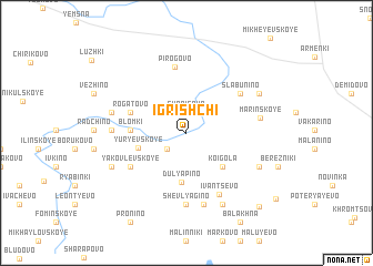 map of Igrishchi