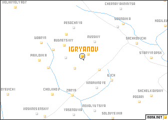 map of Igryanov