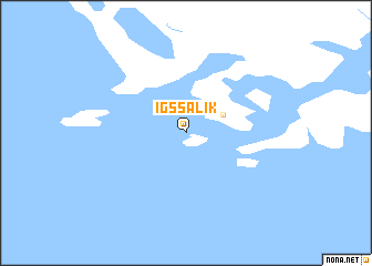 map of Igssalik