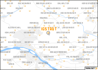 map of Igstadt