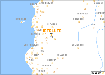 map of Igtaluto