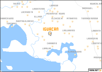 map of Iguacan
