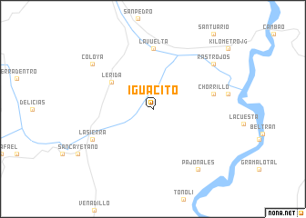 map of Iguacito