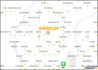 map of Iguadolor