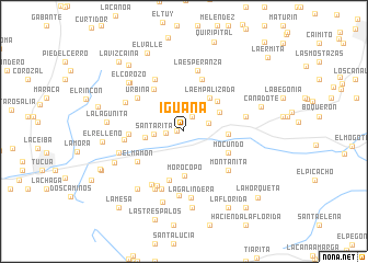 map of Iguana