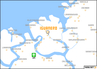 map of Iguanero