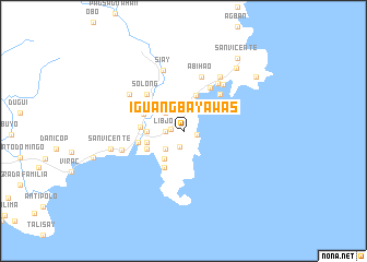 map of Iguang Bayawas