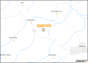 map of Iguatemi