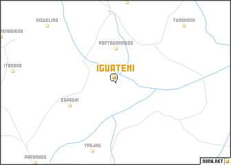 map of Iguatemi