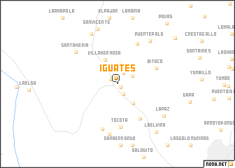map of Iguates