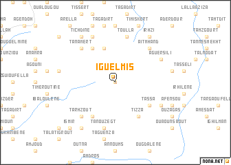 map of Iguelmis