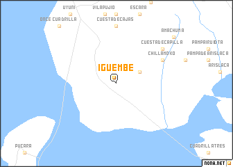 map of Igüembe