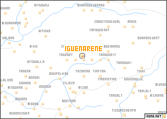 map of Iguenarene