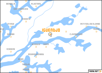 map of Iguendjo