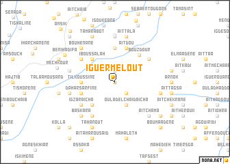 map of Iguermelout