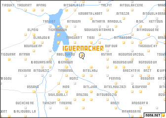 map of Iguernacher