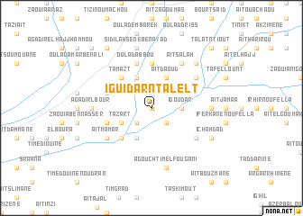 map of Iguidar nʼTalelt