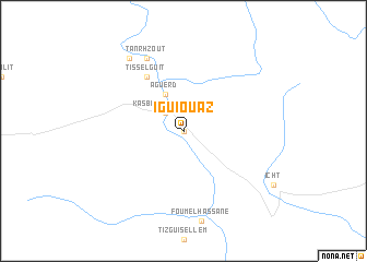 map of Iguiouaz