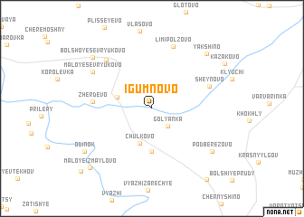 map of Igumnovo