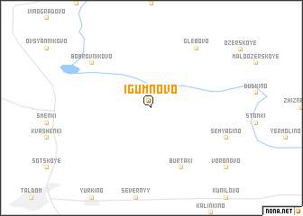 map of Igumnovo