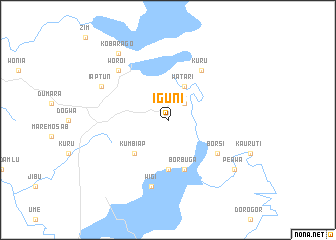 map of Iguni