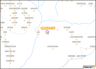 map of Iguohan