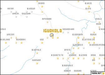 map of Iguokolo