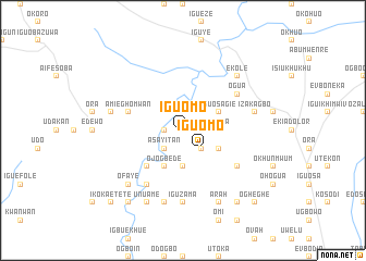 map of Iguomo