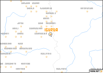 map of Igurda