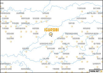 map of Igurobi