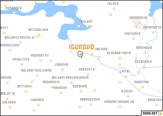 map of Igurovo