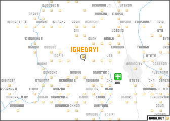 map of Igwedayi