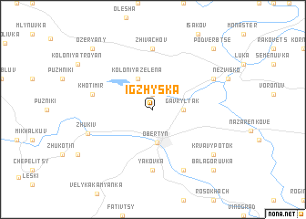 map of Igzhyska