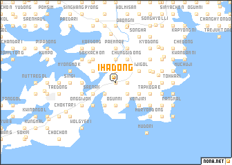 map of Iha-dong