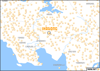 map of Iha-dong