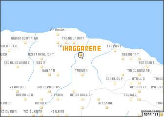 map of Ihaggarene