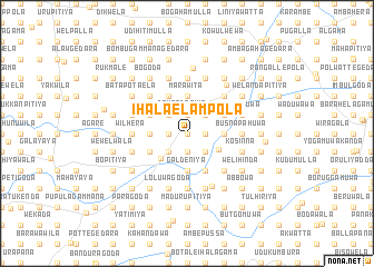 map of Ihala Elampola