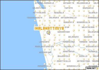 map of Ihala Hattiniya