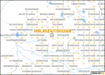 map of Ihala Keditokkuwa