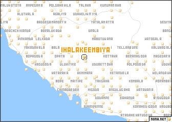 map of Ihala Keembiya