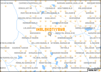 map of Ihala Kotiyawa