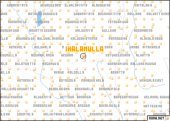 map of Ihalamulla